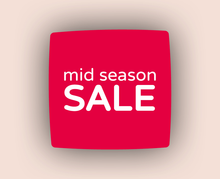 De Mid Season Sale is begonnen, kortingen tot wel 30%!