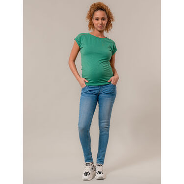 Zwangerschapsshirt & jeans
