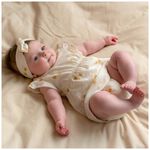 Prénatal newborn jurk met romper