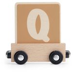 Prénatal houten namentrein letter Q - 