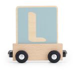 Prénatal houten namentrein letter L