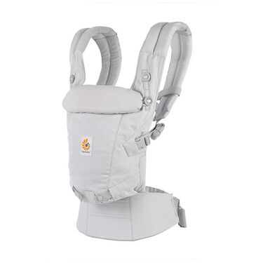 Ergobaby Adapt Soft Touch Cotton draagzak - Pearl Grey
