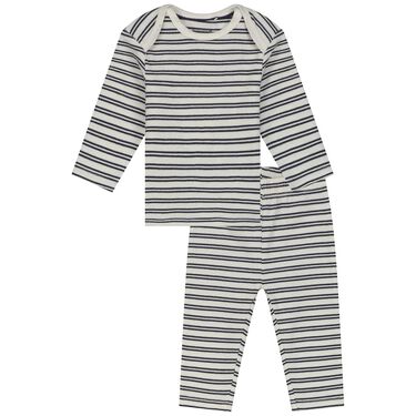 Prénatal baby pyjama streep rib