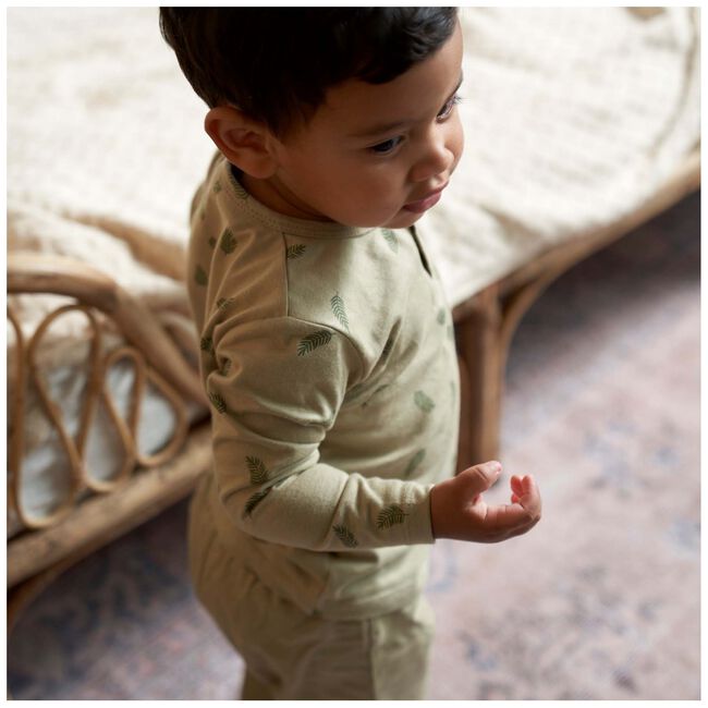 Prénatal baby pyjama leaves - 