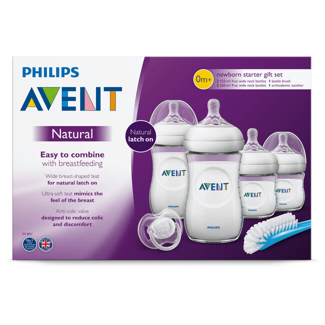 Philips Avent Natural new born Starterset 0+ maanden - SCD301/01 - 