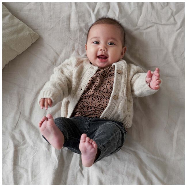Prénatal baby shirt - Light Taupe Brown