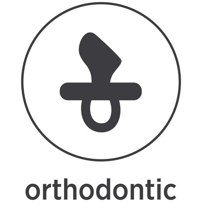 Hevea fopspeen Classic 0-3 maanden - orthodontisch 100% natuurlijk rubber