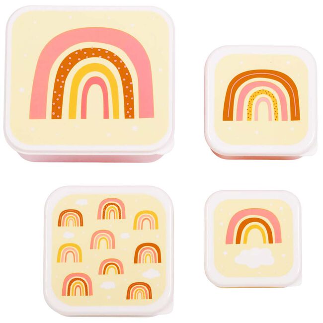 A Little Lovely Company snack box rainbows