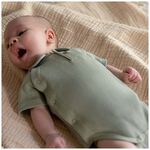 Prénatal newborn overslagromper wafel