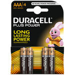 Duracell batterijen AAA 4-pack Alkaline