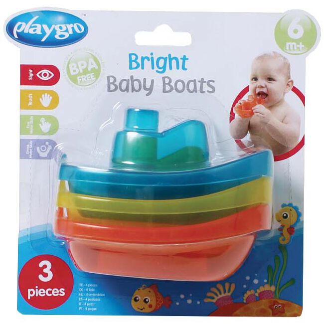 Playgro bright baby boats