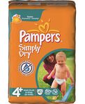 Pampers Simply Dry maxi plus maat 4+