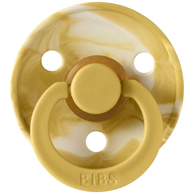 Bibs Size 1 Tie dye - Mustard Ivory / Mustard Ivory