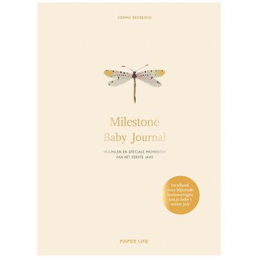 Milestone Baby Journal invulboek eerste jaar - 
