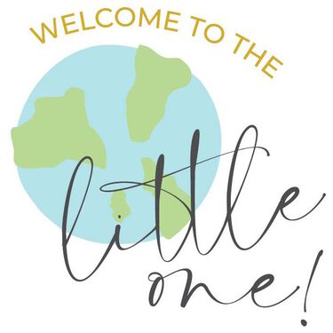 Caroline Gardner wenskaart Welcome to the world little one - 