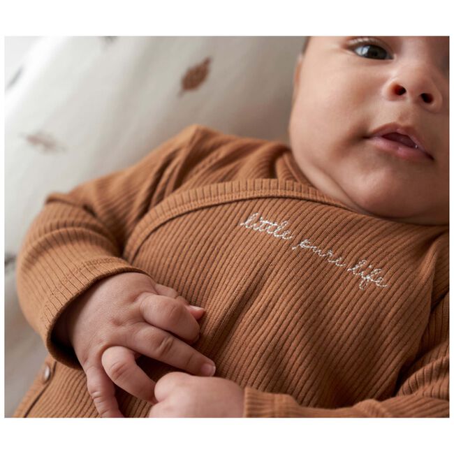 Prénatal newborn unisex shirt rib Pure