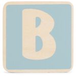 Prénatal houten namentrein letter B - 