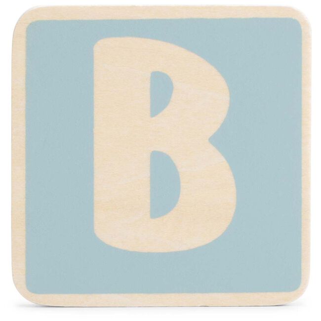 Prénatal houten namentrein letter B