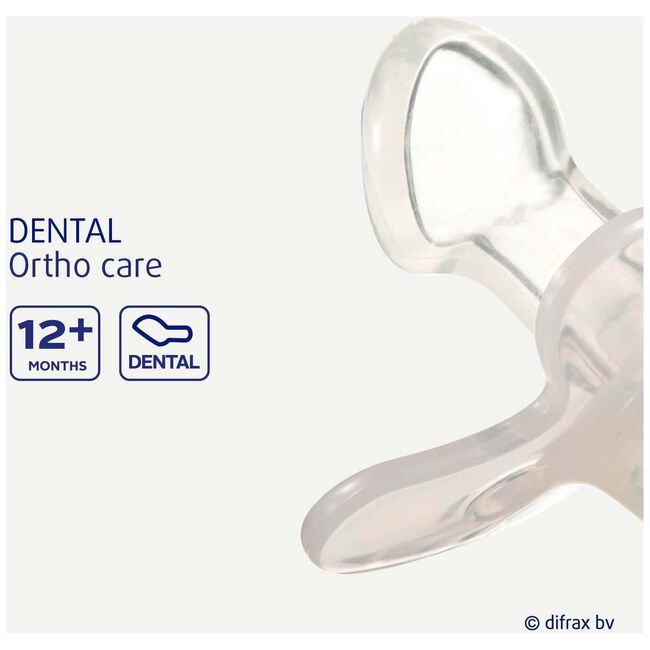 Difrax fopspeen Dental Pure 12+ maanden - 