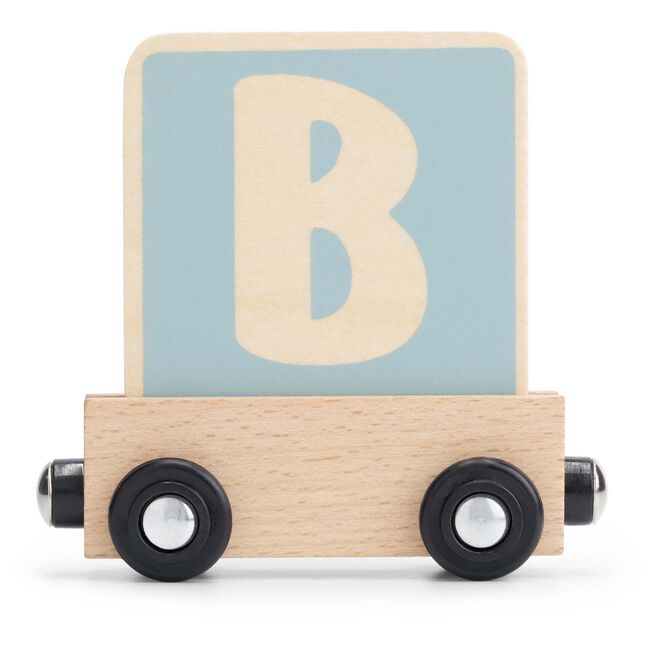 Prénatal houten namentrein letter B