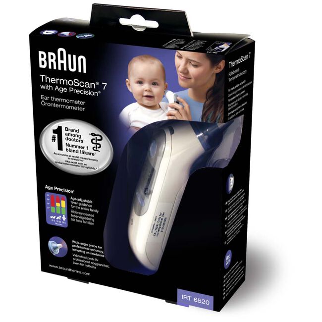 Braun thermometer oor