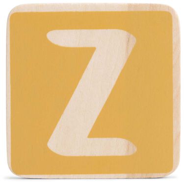 Prénatal houten namentrein letter Z