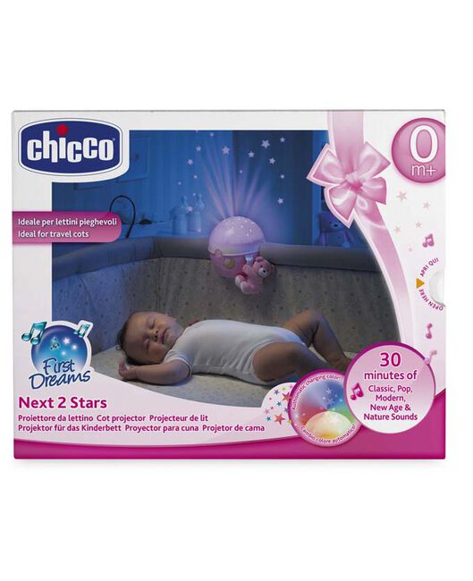 Chicco Next 2 stars roze