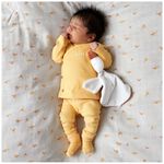 Prénatal newborn broek rib - Lightyellow