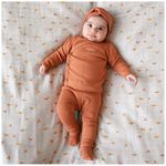 Prénatal newborn overslagshirt rib - Orange Shade
