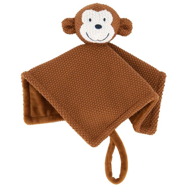 Prénatal knuffeldoekje aap little knits