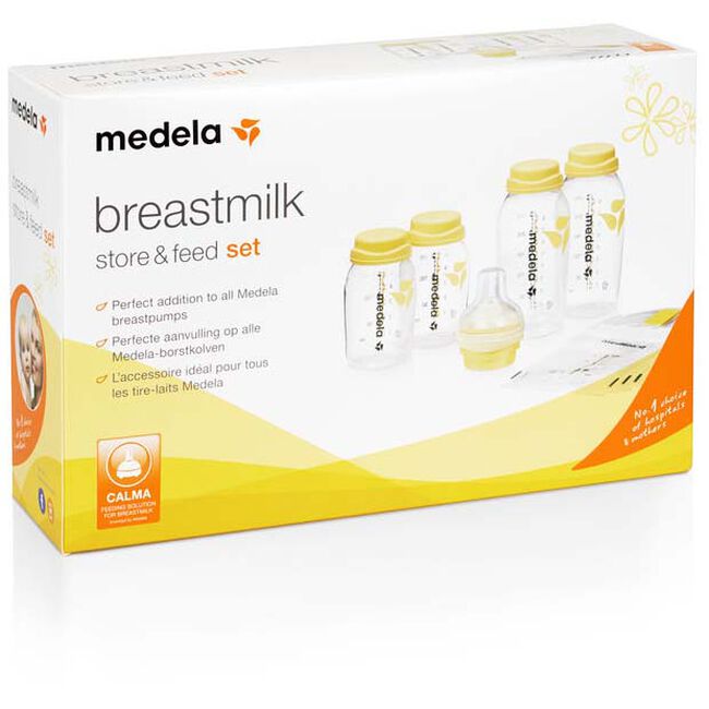 Medela Store & Feed Set voor moedermelk