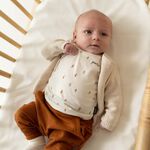 Prénatal newborn vest Pure - Dark Ecru Melange