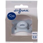 Difrax fopspeen Dental Pure 0-6m - Light Blue