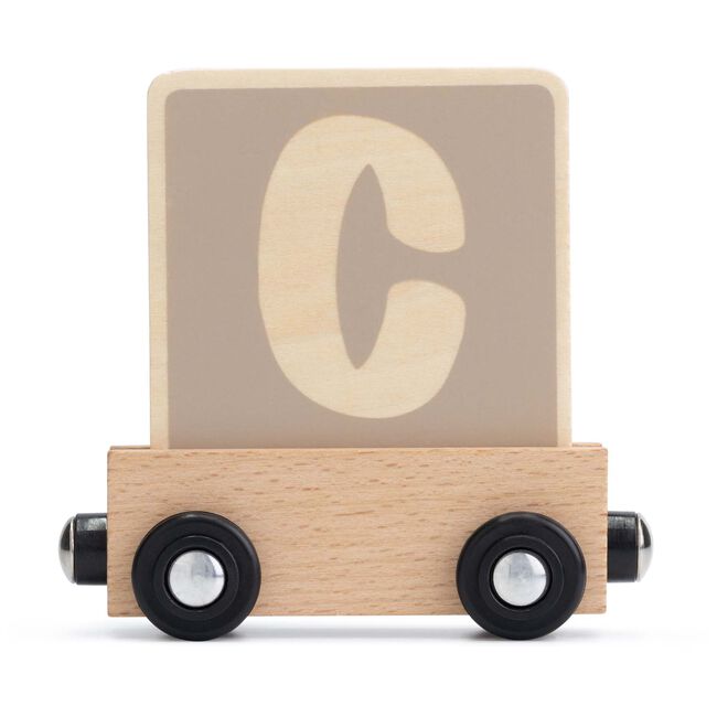 Prénatal houten namentrein letter C