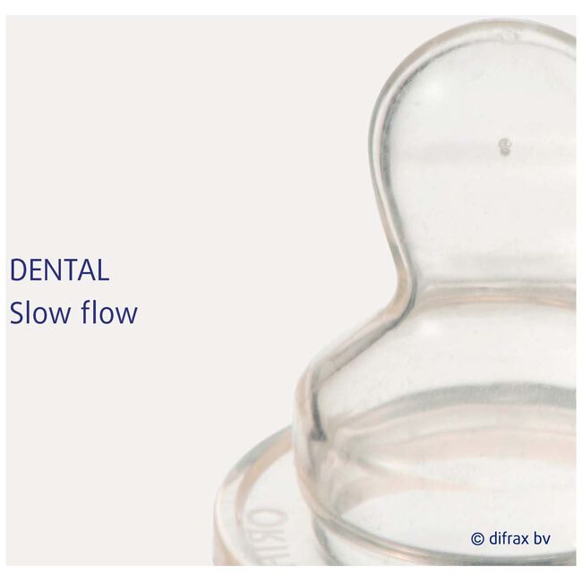 Difrax flessenspeen Dental - maat Small - 2 stuks