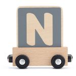 Prénatal houten namentrein letter N