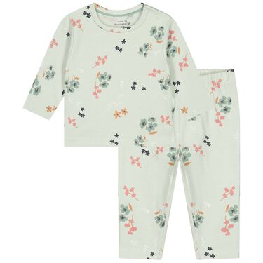 Prenatal baby pyjama bloem