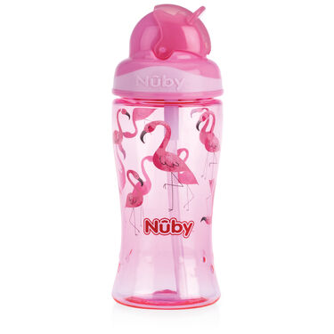 Nûby Flip-it rietjesbeker 18+ maanden - Pink