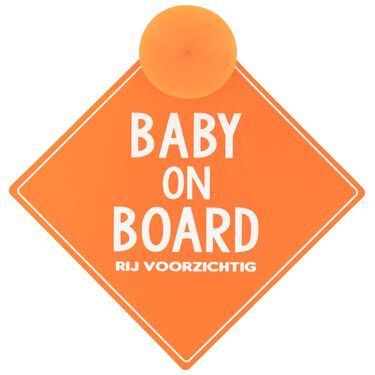 Prénatal baby on board veiligheidsbordje - 