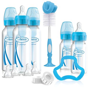 Dr. Brown's Options+ Anti-colic Giftset Standaardfles - Blue