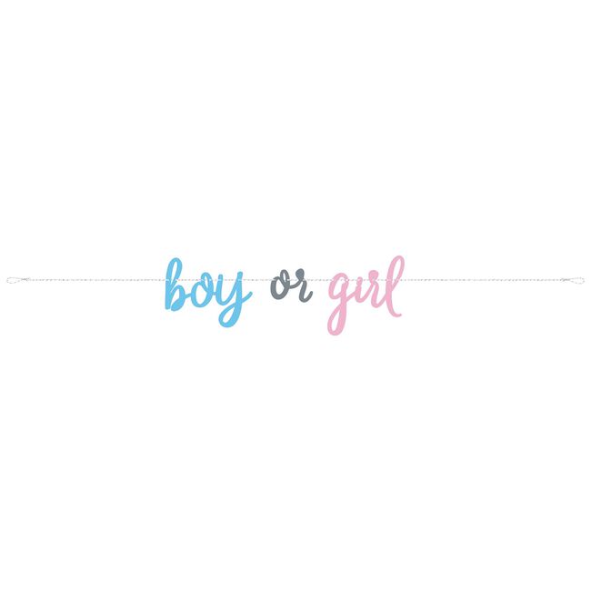 Gender reveal slinger boy or girl
