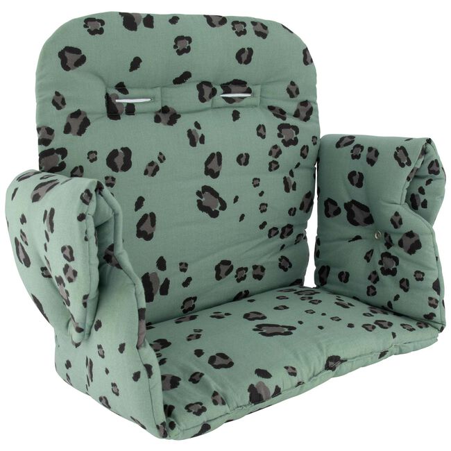 bungeejumpen Bel terug Conform Prenatal stoelverkleiner panter mid green