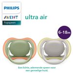 Philips Avent Ultra Air 6-18 mnd 2-pack - 