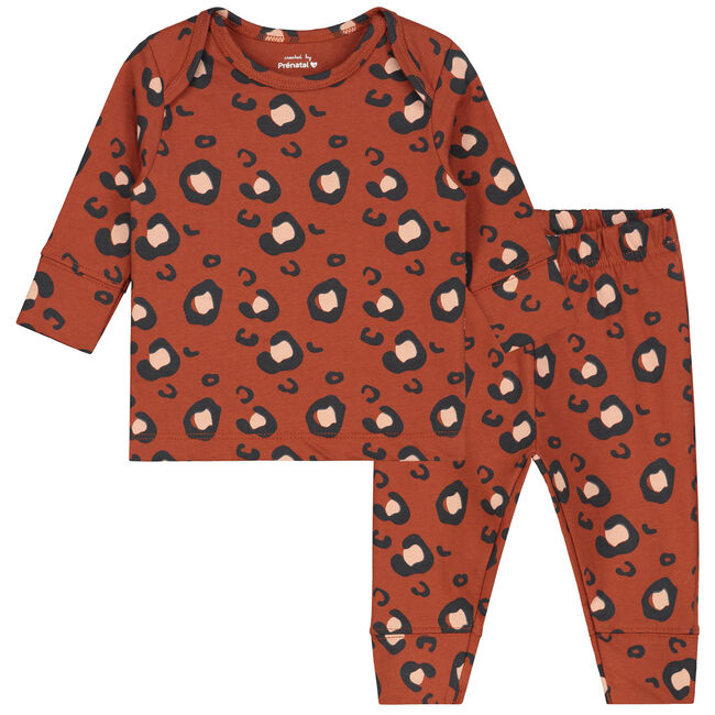 Prénatal baby pyjama panterprint