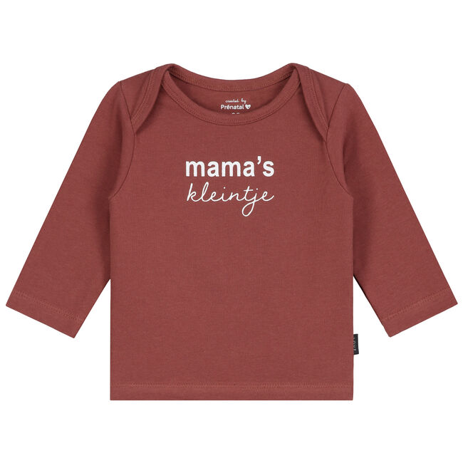 Prénatal newborn shirt mama's kleintje - 