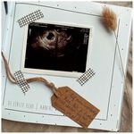 Kidooz invulboek Bump - 9-maanden - zwangerschap - Linnen - 