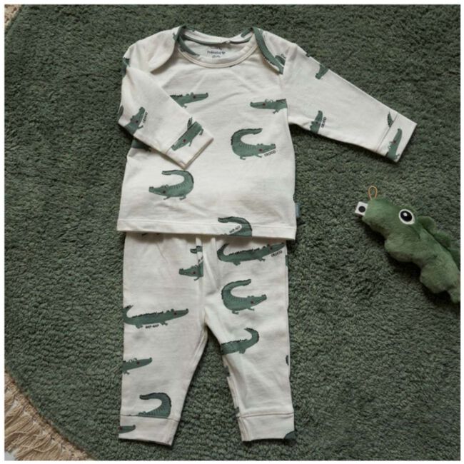 Prénatal baby pyjama krokodil