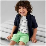 Play All Day peuter T-shirt - Ivoor Wit