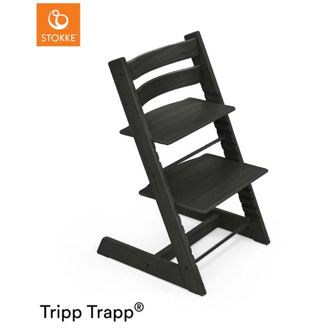 Stokke Tripp Trapp Oak Kinderstoel - Black