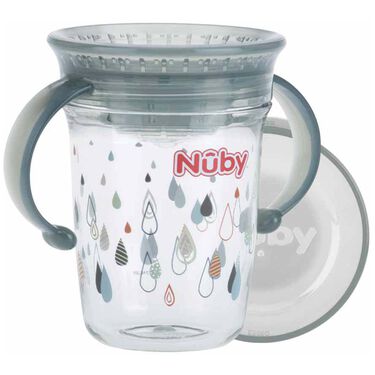 Nuby 360 grade Wonder Cup met handvatten 240ml - 